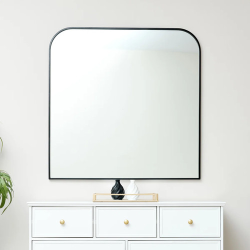 Large black curved - black,