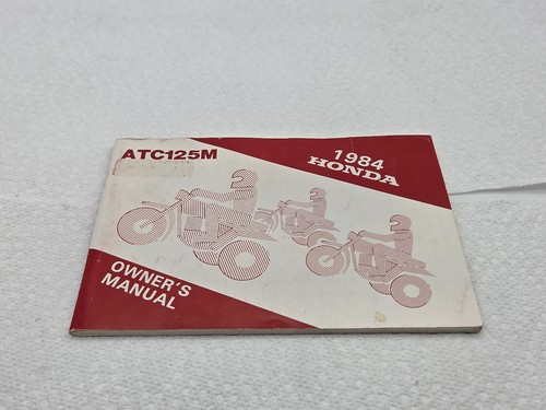 1984 honda atc125m owner - 1984,