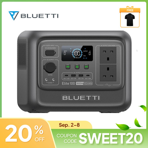 Bluetti elite 100 1024wh - 100, v2