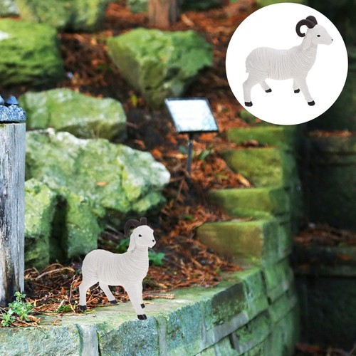 Durable resin goat figurine - resin,