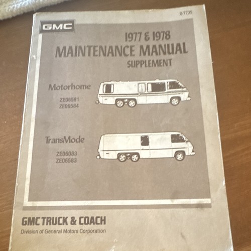 1977 1978 gmc - 1978, motorhome