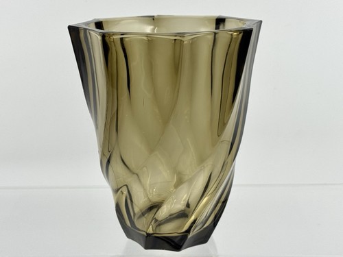 Vintage luminarc smoked glass - smoked,