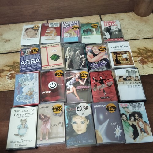 Job lot 90s cassette - job,