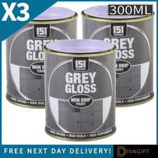 Grey gloss non drip - x,
