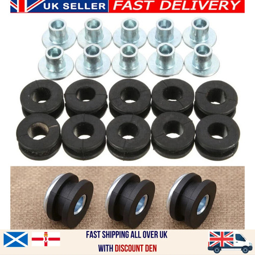 10x motorcycle rubber grommets - motorcycle,