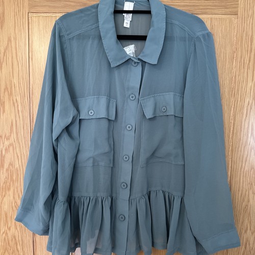 Marla wynne qvc chiffon - qvc, peplum