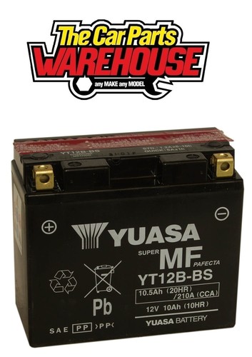 Yuasa yt12b motorcycle atv - yuasa, yt12b-bs