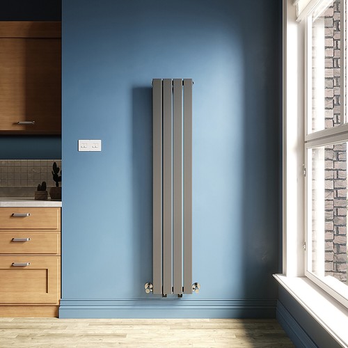 Anthracite vertical radiator - anthracite,