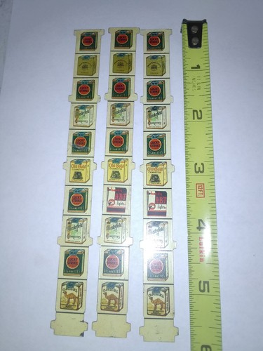 Original tin reel strips - reel,