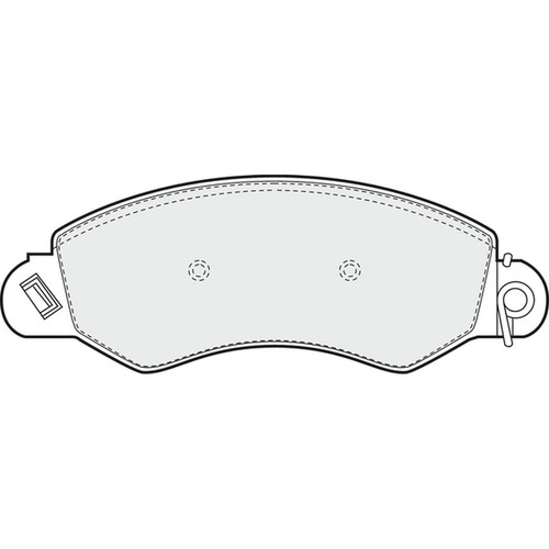 Brake pads set for - pads, maxus