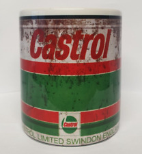 Vintage Retro Castrol Oil Can Mug Mechanic Garage Motor Racing Gift