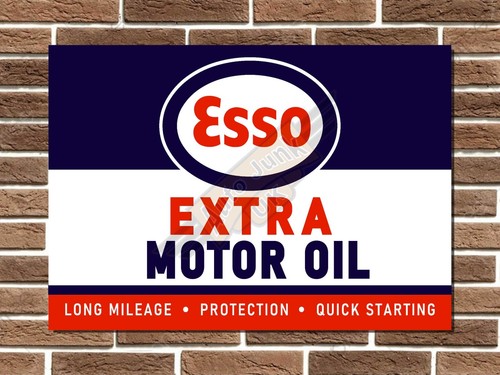 Esso metal sign garage - metal,
