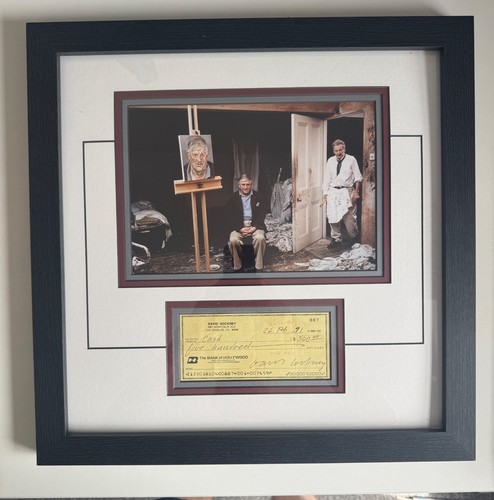 David hockney signed personal - signed,