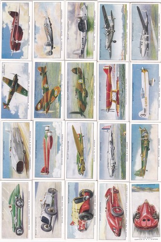 Cigarette cards will speed - cigarette, will's