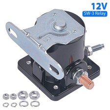 Car Truck Starter Solenoid Relay Heavy Duty SW3 4 Terminals Fit Ford SW-3 12V DC