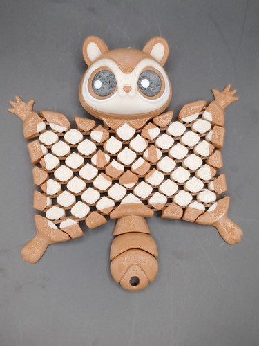 Printed articulated flying - 3d,