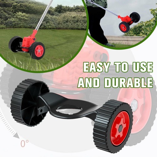 Roll wheels for lawn trimmer - wheels,