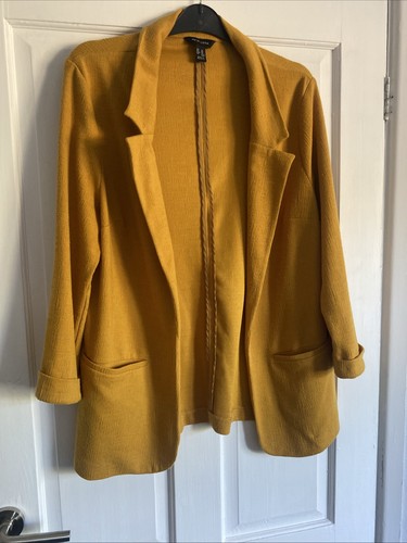 New look ladies mustard - new, blazer
