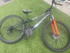 Apollo Interzone Junior Mountain Bike 26" Wheel, Black/Green/Orange