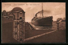 Postcard Hamburg-Steinwärder