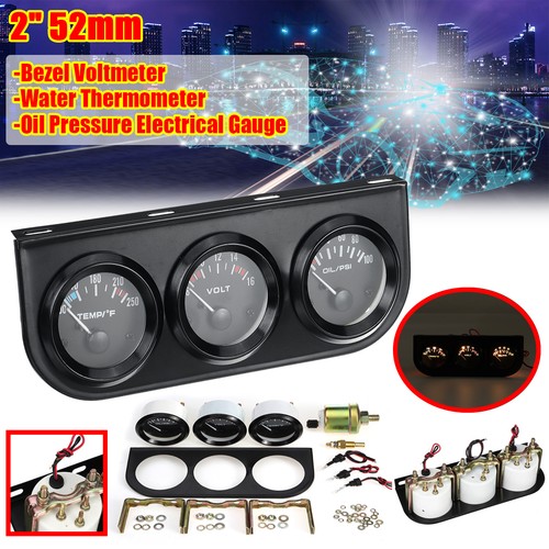 52mm car triple gauge - car,