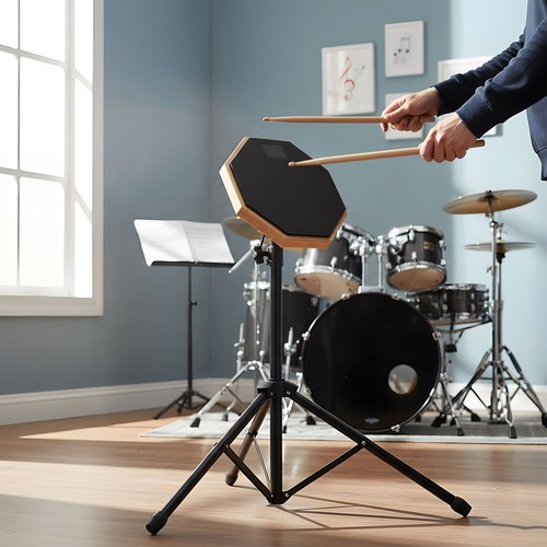 8in silent practice pad with - silent,