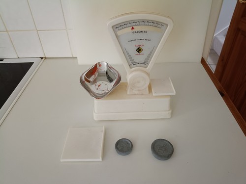 Vintage casdon toy scales - casdon,