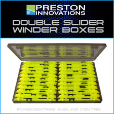 PRESTON INNOVATIONS DOUBLE SLIDER WINDER BOXES - NEW | POLE/MATCH FISHING