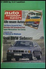 Auto Motor Sport 18/86 * Ford