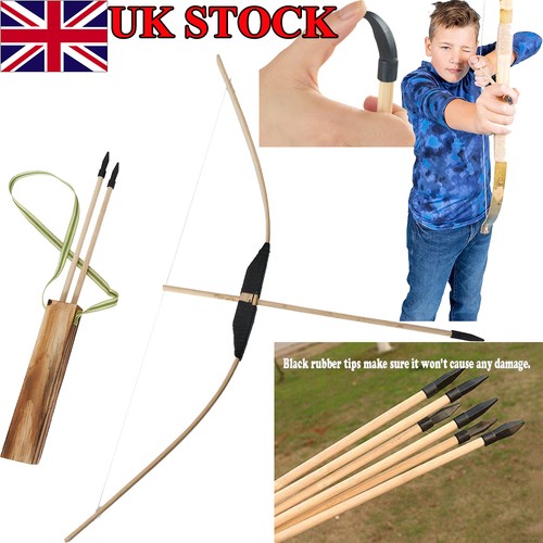 Handmade wooden bow arrows - wooden, &