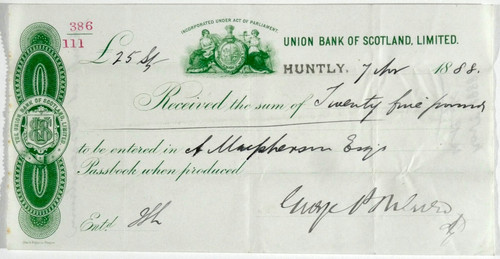 Union bank scotland limited - of,