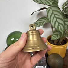 Small Vintage Table Bell Brass