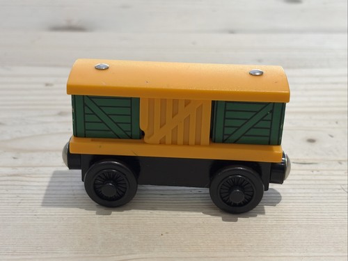 Thomas wooden railway box car - thomas,