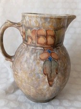 Vintage 1930s Cranston Pottery Art Nouveau Jug Vase Ornament