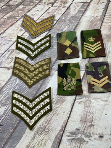 Army sergeant patches and - army,