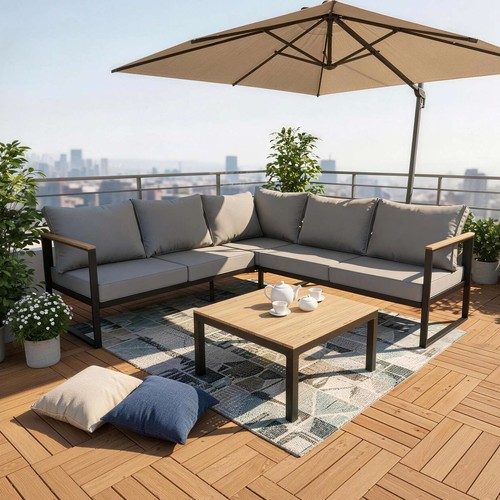Birchtree garden furniture set - garden,