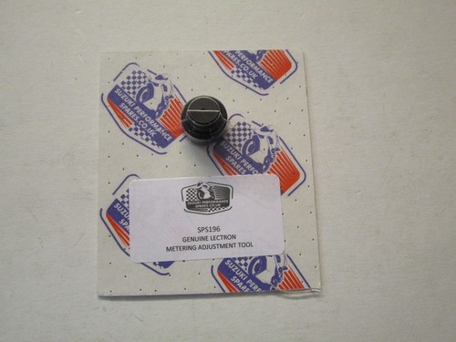 Suzuki lectron carb metering - lectron,