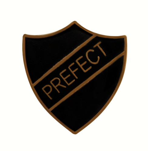 Prefect black pin badge - pin, for