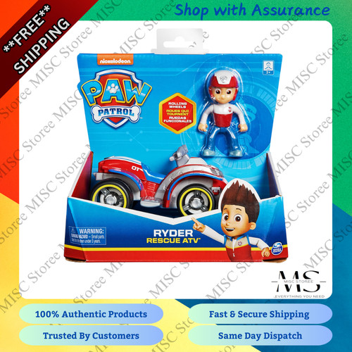 Paw patrol ryder rescue atv - paw,
