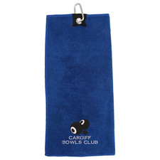 Lawn bowls Towel Microfibre