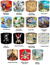 Handmade Pirates Ceiling Lampshade Table Lamp shades Pendant lampshades