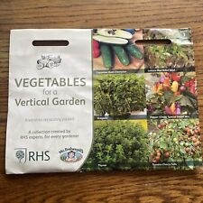 RHS Mr Fothergill's Vegetables for a Vertical Garden Seed Collection. 6 Packets.