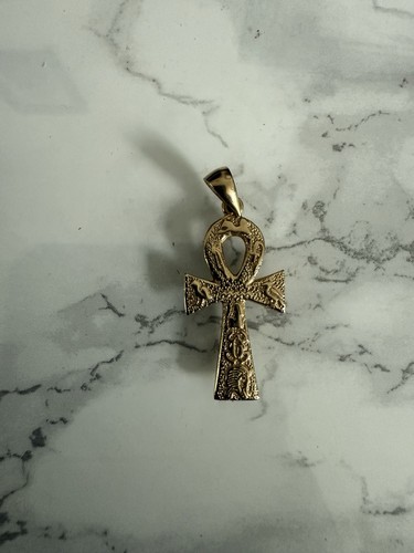 Gold 9ct hieroglyphics - gold,