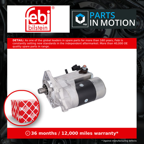 Starter motor fits - motor,
