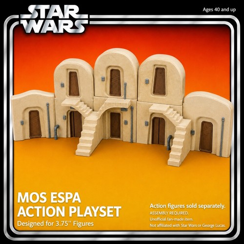 Mos espa diorama playset 18 - mos, 1:18