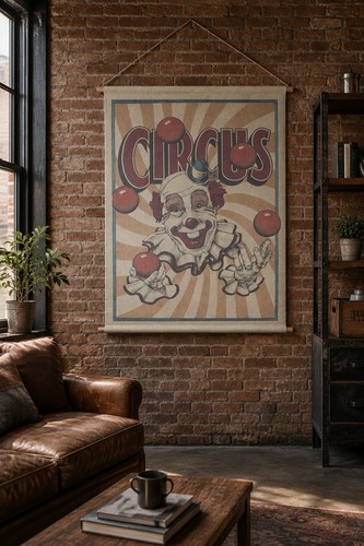 Juggling clown vintage circus - juggling,