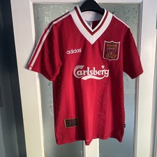 liverpool 95/96 home shirt size M REPLICA