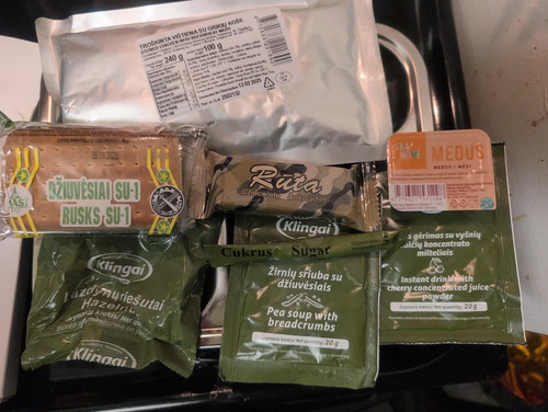 Lithuanian military ration - 8h,