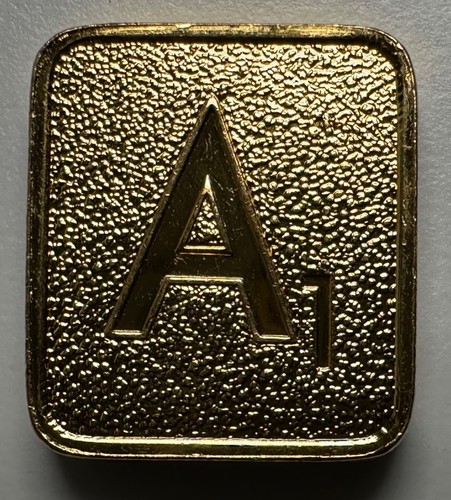 Franklin mint 24k scrabble - mint,