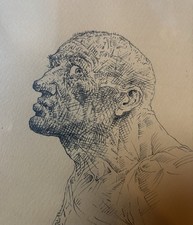 Peter Howson Original Drawing